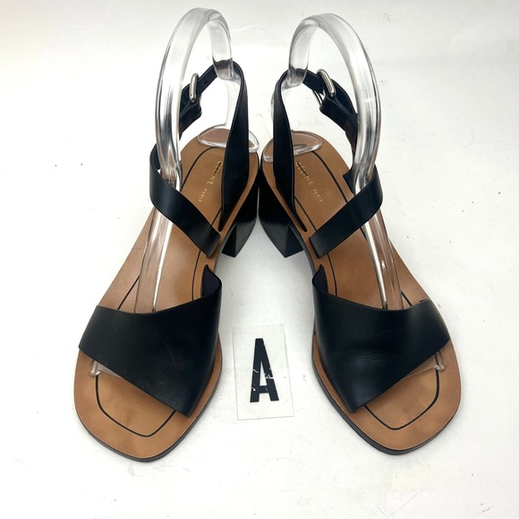 Celine calfskin Leather 55MM Sandals sz 5/6 - Picture 2 of 12